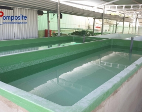 PHỦ FRP CHO HỒ NUÔ CÁ
