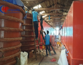 PHỦ FRP BỒN GỖ CHỨA NƯỚC MẮM