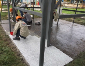 Phủ FRP cho nền bê tông